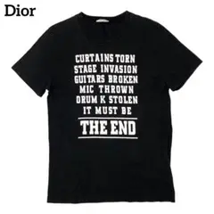 名作 Dior エディ期 05AW THE END Tシャツ ブラック