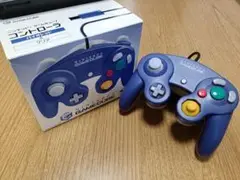 ゲームキューブ コントローラー バイオレット＆クリア　分解清掃済み　GCコン