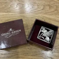 ジョージジェンセンシルバーブローチ鳥u0026麦 250