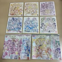 プリキュア色紙art 20周年special 集合 6点セット 外装付き
