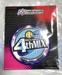 DanceDanceRevolution レジェンドロゴ缶バッジ　4thMIX