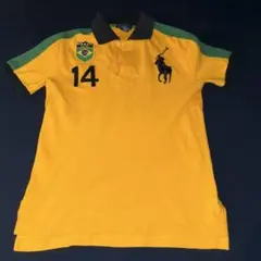 美品POLO RALPH LAUREN ビッグポニー国ブラジルshirt xs