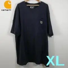 carharttカーハートTシャツ　ワンポイントロゴマーク　人気の古着