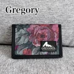 GREGORY グレゴリー　旧ロゴ　花柄　カードケース フローラルタペストリー
