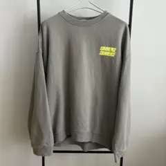 ピッピ BBIBBI 韓国ブランド ドロップショルダースウェット グレー