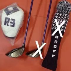 飛びます オノフ レディースクラブ2本セット 紫シャフト