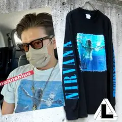 L☆☆長袖 nirvana NIRVERMIND Tシャツ