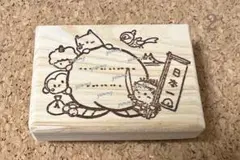 ② ハリネズミ 桃太郎 メモ枠 / はんこ