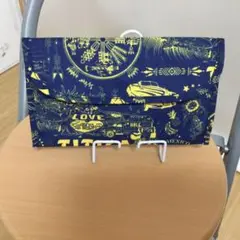Titicacaノベルティグッズ　マスクケース　ダブルポケット
