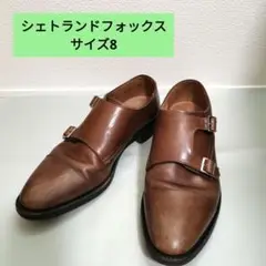 シェトランドフォックス スエードダブルモンクシューズ7.5 REGAL 87c6fa8be20cf5bb4bc6b8475c5666