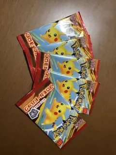 ポケモンカードMEGA マクドナルドハッピーセット2025！プロモカード 5袋