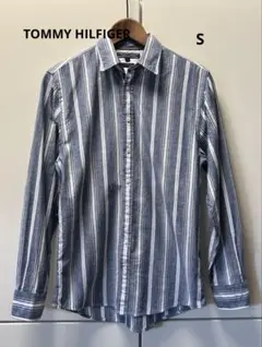 【美品】 TOMMYHILFIGER トミーヒルフィガー　シャツ　ストライプ　S