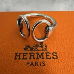 本物 HERMES エルメス ナウシカリング 指輪 シルバー925 箱ケース付き 本物 HERMES エルメス ナウシカリング 指輪 シルバー925 箱