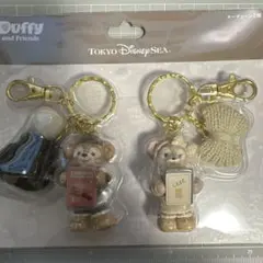 ダッフィー　 ウォームウィンターストーリータイム キーチェーン