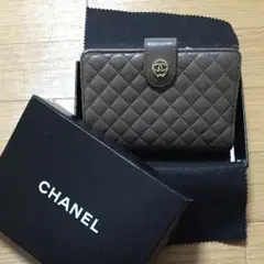 ☆美品☆CHANEL 二つ折り財布