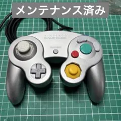 ゲームキューブ　コントローラー　シルバー後期①