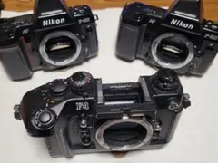 部品取りニコン Nikon F4 とF801 3台まとめて ジャンク品