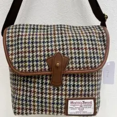 1776 Harris Tweed ハリスツイード　ショルダーバッグ　チェック柄