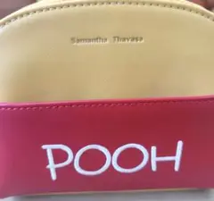 Samantha Thavasa くまのぷーさんコレクションポーチ　イエロー
