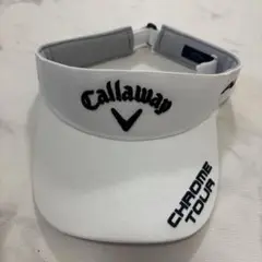 Callaway Chrome Tour バイザー ホワイト