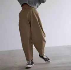 コナ nala Cocoon Chino コクーンチノ S ブラック 新品】nala コクーンチノパンツ cocoon chino pants S