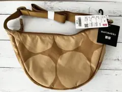 【未使用】ユニクロ&marimekko 円形模様 ショルダーバッグ