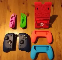 Nintendo Switch コントローラー、カバー、スタンドセット