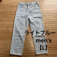 【美品】韓国ファッション⭐︎デニム　ジーンズ　Lサイズ メンズ