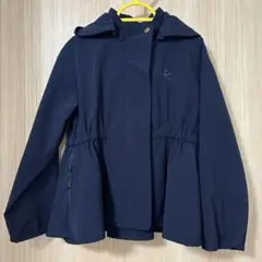 組曲　バックフリルマウンテンパーカー　ネイビー　120