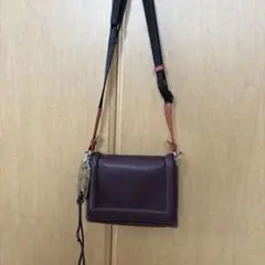 DIESEL パープル ショルダーバッグ
