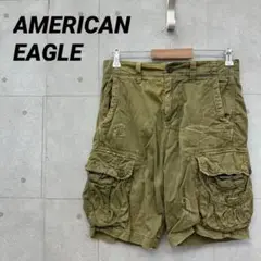 AMERICAN EAGLE アメリカンイーグル カーゴパンツ ショーツ カーキ