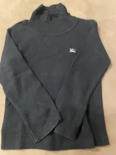 BURBERRY ブラック タートルネック 90cm