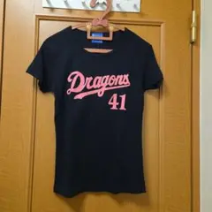 浅尾拓也41 Dragons Tシャツ レディースS