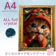Allクリスタル☆ A4サイズ【crystal500】ダイアモンドアートキット