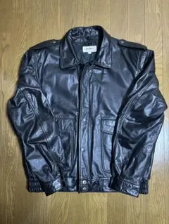 jackers usedレザー 牛革シングルライダースジャケット