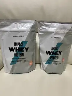 マイプロテイン インパクトホエイプロテイン ストロベリークリーム 250g 2袋