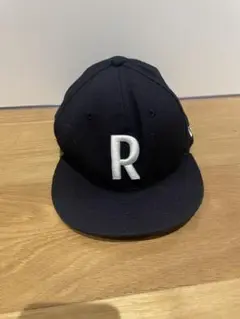 New Era×ロンハーマン R刺繍 紺