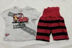 カーズ　マックイーン　半袖パジャマセット 90センチ