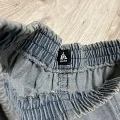 metlot グレー ワイドパンツ