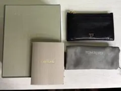 最終値引き　TOM FORD　トムフォード　コインケース、カードケース　ブラック