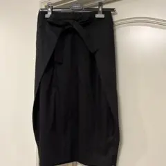 セール　Furry rate ラップ合わせタックリボンスカート 未使用タグ付