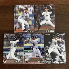 プロ野球チップス2025 第1弾 千葉ロッテマリーンズ ５枚