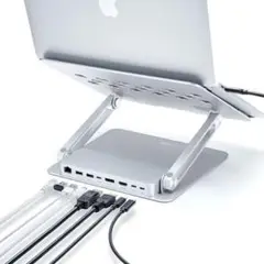 サンワサプライ　ノートパソコンスタンド ドッキングステーション一体型