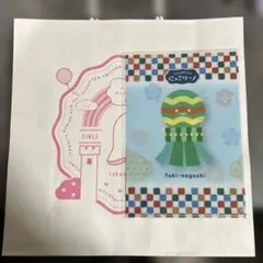 クオリア　にっこりーノショッパー＆ミニクリアファイル2点セット