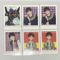 エヴァンゲリオン ぱしゃこれ 碇シンジ 初号機 6枚セット まとめ売り