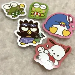 【匿名配送】 スシロー　サンリオ　ピック　５枚セット