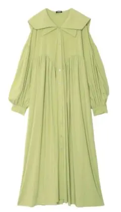 パメオポーズ Butterfly Collar Dress ワンピース