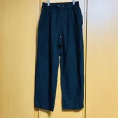 グローバルワーク　コットンリネン 　イージーパンツ