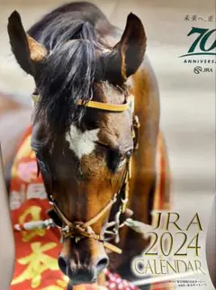JRA 2024 カレンダー 70周年記念
