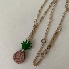 かわいいパイナップルのネックレス